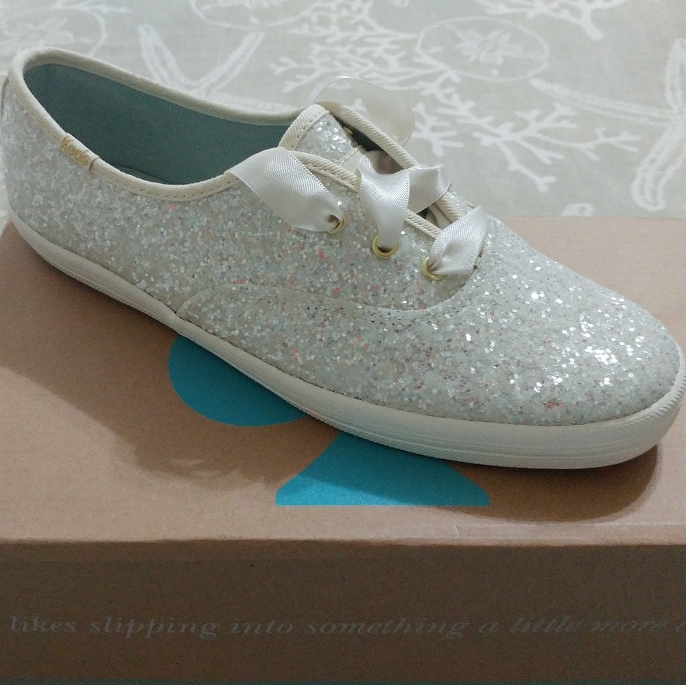 Kate Spade Glitter Wedding Keds
